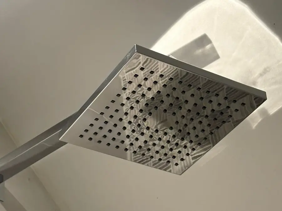 Shower after cleaning